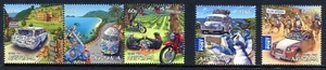 2012 Road Trip Australia Set Of 5 Sheet Stamps Mint Never Hinged, Clean & Fresh - Bild 1 von 1