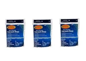 9 Envirocare Brand Bissell Zing Vacuum Bags For Model 820 4122 2154 1668 2138425 - Picture 1 of 3