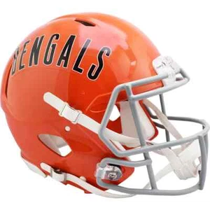 CINCINNATI BENGALS T/B 1968-1979 FULL SIZE AUTHENTIC NFL SPEED FOOTBALL HELMET! - Picture 1 of 1