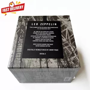 Led Zeppelin The Complete Studio Recordings 10 CD Album Box Set Nuovo** - Foto 1 di 3