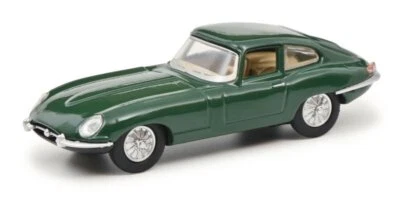 JAGUAR E-Type  - darkgreen - SCHUCO 1:64 - Immagine 1 di 4