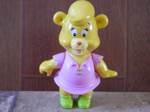 Vintage Sunni Disney Gummi Bears Fisher Price Figure 1985 uncirculated Condition Cover