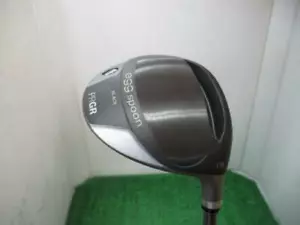 PRGR egg spoon BLACK 2021 JAPAN VER. 3W 15Loft 43in SR-FLEX FAIRWAY WOOD GOLF - Picture 1 of 4