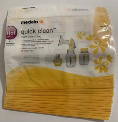 Bolsas de micro vapor Medela Quick Clean Foto 1 de 4