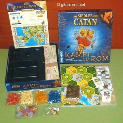 Siedler von Catan Kampf um Rom - Komplett Top! Historisches Spiel Kosmos ©2006 - Bild 1 von 4