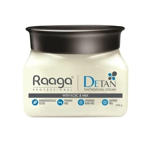 Raaga Professional De-Tan Pack Tan Removal Cream with Kojic Milk | Dermato 500G - Picture 1 of 6