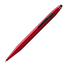 Cross Tech 2 Metallic Red w/ Capacitive Touch Screen Stylus Ballpoint Pen NEW