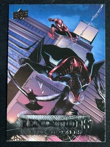 2024 Upper Deck Marvel Rendiciones Miles Morales #74 Venom Spider-Man - Imagen 1 de 2