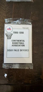 1989-90 PROCARDS CBA CARD SET SIOUX FALLS SKYFORCE HARRIS WILSON LAMPLEY LEWIS  - Picture 1 of 1