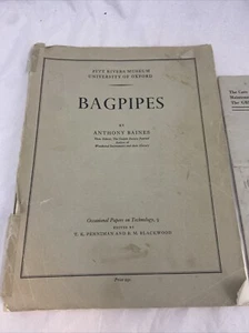 Bagpipes by Anthony Baines - Pitts River Museum plus additional bagpipe pub - Picture 1 of 24