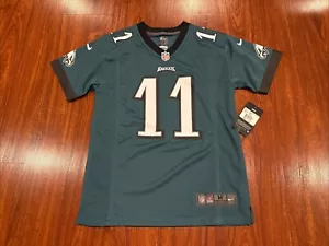 Nike Jugend Carson Wentz Philadelphia Eagles grün Fußball Trikot Medium M Jungen - Bild 1 von 11