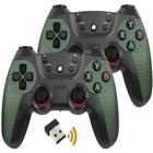 2PC Wireless Double Game Controller for Linux android Phone Game Box PC Smart TV