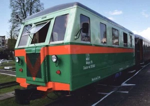 Pocztówka - Wagon motorowy MBd1-126 - Foto 1 di 1