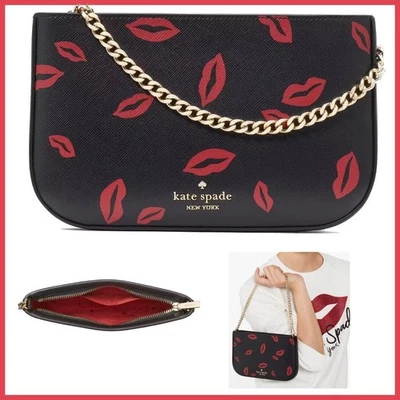KATE SPADE MADISON LIP TOSS POUCHETTE KF349 FACTORY WRAPPED NWT $249 - Image 1 of 4