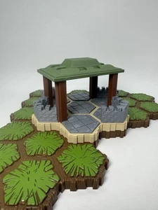 Custom Heroscape Terrain 7 Hex Shelter Sight Blocker Fortress Stone Fort - Bild 1 von 9