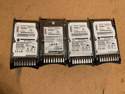 4x Lot | IBM / Lenovo 300GB 6G SAS 10K 2.5 Inch | 90Y8878 - Image 1 of 3