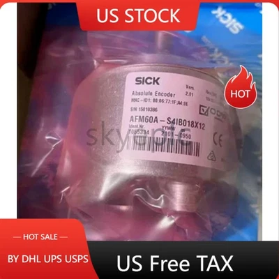New SICK AFM60A-S4IB018x12 1055334 AFM60AS4IB018x12 Absolute Encoder - Image 1 of 4