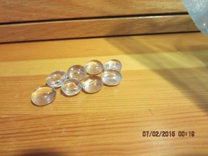 LOT OF 2 1/2 LBS. CLEAR GLASS BEADS FOR VASE FILLER--#T19A-7 - Picture 1 of 24