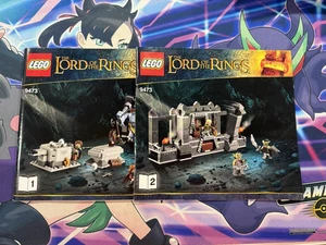 LEGO LOTR: Le Miniere di Moria (9473) SOLO MANUALI DI ISTRUZIONI (1 e 2) - Foto 1 di 1