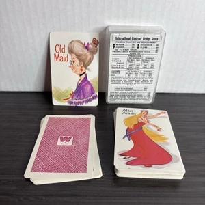 Tarjetas antiguas de criada de colección de los años 60 4492 de Whitman Publishing Co., impresas en EE. UU. - Imagen 1 de 6