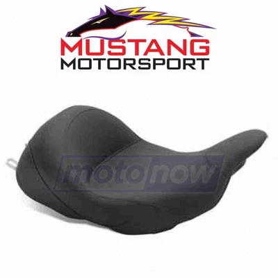 Mustang LowDown Solo Seat for 2009-2013 Harley Davidson FLHTCUTG Tri Glide ef Foto 1 de 4