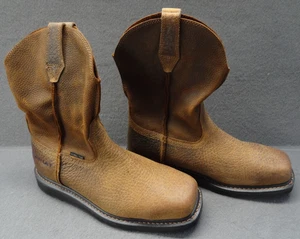 NUEVA Bota de Trabajo Ariat Steeltoe 9.5 D 42.5 Rambler Marrón Tierra Pull-On 10035882 - Imagen 1 de 17