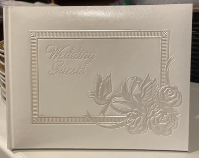 Nuevo libro de visitas vintage Gibson campanas de boda 600 entradas con caja Foto 1 de 4