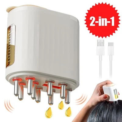 MARKENLOS Scalp Oil Applicator Haaröl Applikator Flasche Die Kopfhaut Wurzelkamm Kopfhaut