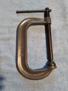 L-Clamp By Hargrave, New, No.406, 6"max.opening, 4.1/2" Throat Depth - Picture 1 of 5