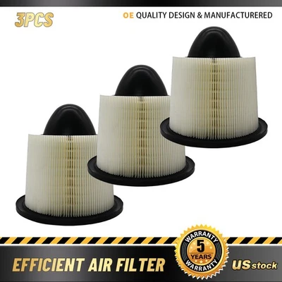 3x Filtro de aire del motor para Ford E-150 E-250 E-350 F-150 F-250 F-350 Super Duty F53 Foto 1 de 4