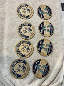 Pabst "Drink A Blue Ribbon Toast To Victory" WWII 8-teiliges Set A Salute To Flavor - Bild 1 von 9
