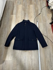 Abrigo Chaqueta Bombardero TED BAKER LONDON Raro Cremallera Completa Talla Mediana - Imagen 1 de 21