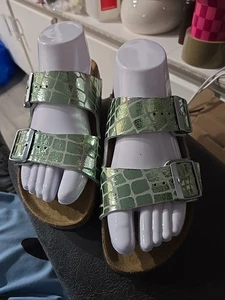 Sandalias Birkenstock Arizona estampadas con hebilla grande 37 - Imagen 1 de 9