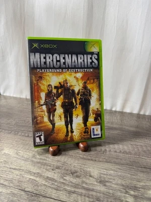 Mercenaries: Playground of Destruction (Microsoft Xbox, 2005) with Insert - Image 1 of 4