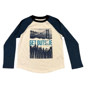 Old Navy Boys Get Outside Long Sleeve Shirt Size 6/7 - Picture 1 of 1