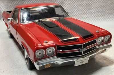 Литая модель автомобиля Welly 1970 Chevrolet El Camino SS 396 масштаб 1:18 GM - Изображение 1 из 4