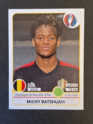 Michy Batshuayi 483 Belgique Sticker Panini UEFA Euro 2016 France - Photo 1/3