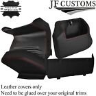 RED STITCH FOUR PIECE LOWER DASH KIT COVERS FITS VW T4 TRANSPORTER CARAVELLE