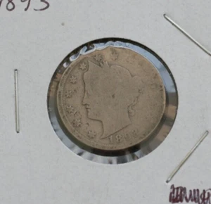 1893 LIBERTY NICKEL  *GOOD DETAILS*  *FREE SHIPPING* - Picture 1 of 2