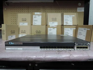 Cisco WS-C3750X-12S-S 3750X 12 port SFP GIG switch, 90 Day's warranty. - Picture 1 of 4