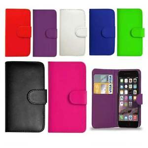 Flip Wallet Leather Case Cover For Apple iPhone5 5S 5SE SE Free Screen Protector