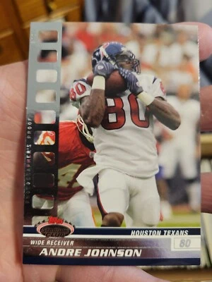2008 Stadium Club Photographer's Proofs  Andre Johnson /199 Texans - Image 1 of 2