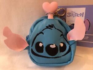 Disney Lilo & Stitch Stationery Clip/Mini Backpack - Primark - Brand New