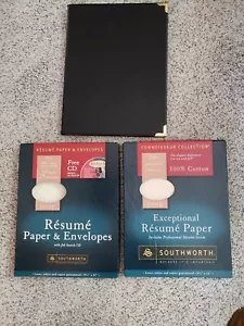 Leather Portfolio & Resume Paper - Picture 1 of 1