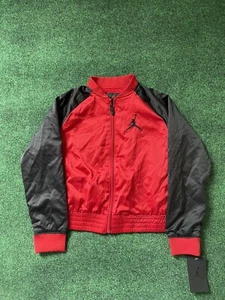 New Nike Air Jordan Jacket Red Black 457127-R78 youth medium - Picture 1 of 7