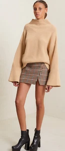 A.L.C LOUISE Wool sweater Sz XL Wmns NWT$495 camel hue - Picture 1 of 4
