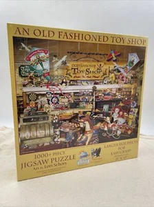Jigsaw Puzzle An Old Fashioned Toy Shop 1000 Pieces New Still Sealed Lori Schory - Picture 1 of 11