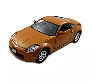 NISSAN FAIRLADY Z NARANJA WELLY 1/38 DIECAST COCHE MODELO DE COLECCIONISTA - Imagen 1 de 11