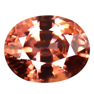 Piedra preciosa de circón marrón de lujo 0,97 quilates AAA+ forma ovalada significativa (6 x 5 mm) - Imagen 1 de 1