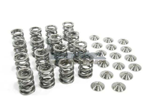 Muelles y retenedores de doble válvula Supertech Acura Honda B16A B17A B18C VTEC Turbo Foto 1 de 4